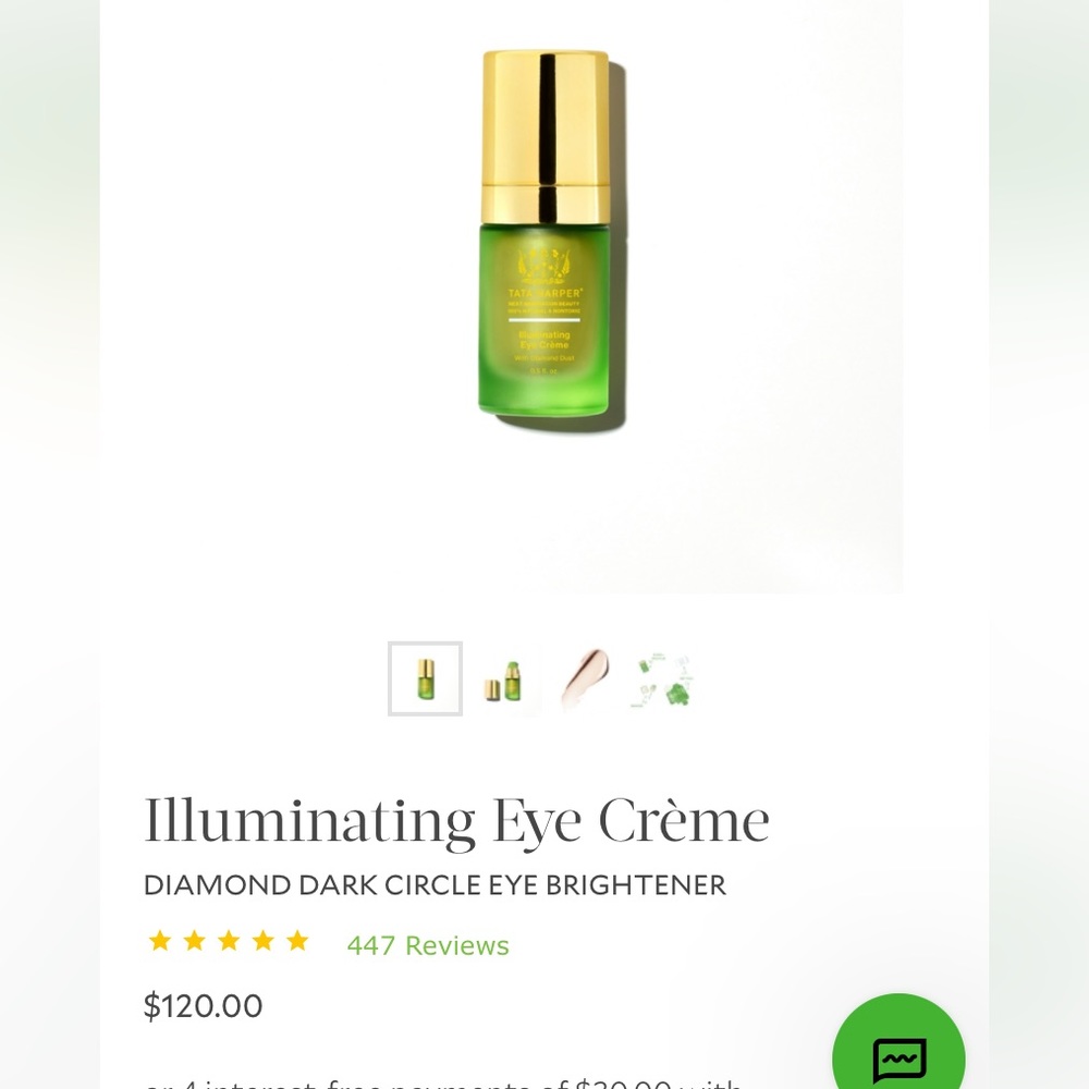 Tata Harper Illuminating Eye Cream